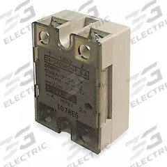 OMRON Solid State Relay: Surface Mounted, 25 A Max Output Current, Photocoupler, AC Output (MPN G3NA-625B-DC5-24). Key specifications — Brand: OMRON; Current Type: DC; Electrical Connection: Screw Clamp; Finger Safe: Yes; Input Current: 17.4 to 35 A; Maximum Output Current without Heat Sink: 4 A; Mounting Style: Surface; Output Voltage: 400 to 600V AC.
