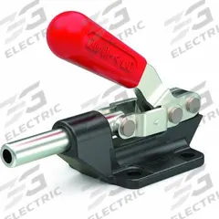 DE-STA-CO Straight Line Clamp: Flange Base Mounting, Std Horizontal Handle, 1.59 in Arm Lg, 3/8-16 (MPN 608). Key specifications — attr668705: 3/8-16; attr668707: 210203; attr668201: DE-STA-CO.