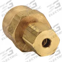 PARKER Compression Fitting Adapter: 1/8 in OD x 1/8 in Pipe Fitting Size, Compression x FNPTF, 10 PK (MPN 66C-2-2). Key specifications — Brand: PARKER.