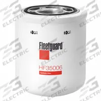FLEETGUARD Automotive Hydraulic Fluid Filter: Hydraulic Fluid, 4 in Overall Ht, 5 in Overall Lg (MPN HF35006). Key specifications — Media Material: Cellulose; Brand: FLEETGUARD; Compatible Fluid Type: Hydraulic Fluid; Compatible Vehicle Make: Bobcat.