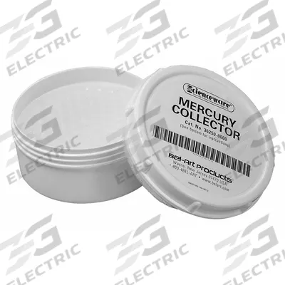 SP SCIENCEWARE Mercury Foam Collector: 125 mL Max Mercury Absorbency - Clean-Up Sponges