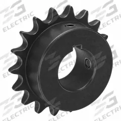 TSUBAKI Single Strand Sprocket: 40, For 1/2 in Chain Pitch, 1 1/8 in Bore Dia, 18 Teeth, Steel (MPN 40B18F-1B). Key specifications — Brand: TSUBAKI.