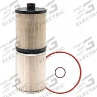 BALDWIN FILTERS Fuel Filter: Cartridge, 5 7/8 in Outside Dia, 1 3/16 in Inside Dia, Diesel Fuel (MPN PF46079). Key specifications — Baldwin Interchange: PF46079; FleetGuard Interchange: FS53014; Brand: BALDWIN FILTERS; Media Material: Paper; Includes: (3) O-Rings; Compatible Vehicle Type: Buses; Compatible Vehicle Make: Cummins.