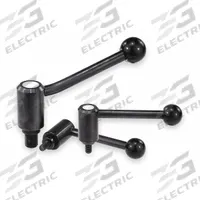 KIPP Adjustable Handle: Steel, 5/8"-11 Thread, 50 mm Thread Lg, 128.5 mm Lg (MPN K0108.3A61X50). Key specifications — Brand: KIPP.