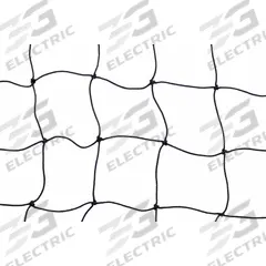 US NETTING Knotted Nylon Rack: 300 in x 1/8 in x 240 in, Nylon, Black, 4 in Mesh Size (MPN RACKIT-MD-2025). Key specifications — Brand: US NETTING; Material: Nylon; Includes Hardware: Hardware not Included; Color: Black.