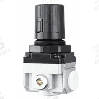 GROZ Compressed Air Regulator: Aluminum, 3/4 in NPT, 175 cfm, 7 psi to 145 psi, Knob (MPN R17944). Key specifications — attr111664: No; attr111400: Heavy Duty; attr111627: GROZ.