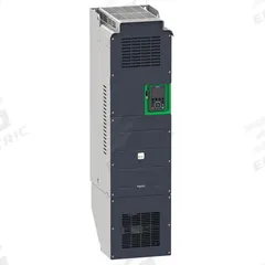 SCHNEIDER Variable Frequency Drive: In Phase Three, Out Phase Three, 150 hp, IP21, No Bypass, Black (MPN ATV630C11N4). Key specifications — Style: Compact; Color: Black/Blue/Gray; Output Phase: Three.
