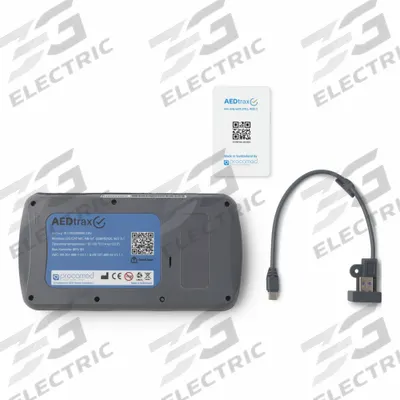 ZOLL Accessories - AEDtrax: 11 in Cable Lg, Lithium - AED Trackers & Accessories