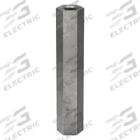 APPROVED VENDOR Standoff: Metric, Female x Female, Hex, Steel, Not Graded, Zinc-Plated, 6H, 100 PK (MPN M11396.030.0030). Key specifications — Thread Style: Partially Threaded; Brand: APPROVED VENDOR.