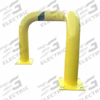 APPROVED VENDOR Corner Guard: Corner, 36 in Top Rail Ht, Mount Hardware Not Included, Guardrail (MPN 2WJJ2). Key specifications — Color: Yellow; Material: Steel; Rail Mounting Style: Floor Mounted; Includes Mid-Rail: Mid-Rail Not Included.