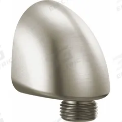 DELTA Wall Elbow: Brass, Lumicoat™ Stainless Finish, 1/2 in Connection Size, 2 1/4 in Overall Ht (MPN 50560-SS-PR). Key specifications — Finish: Lumicoat™ Stainless; Connection Type: NPT; Product Type: Wall Elbow; Brand: DELTA; Material: Brass.