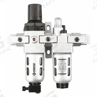 GROZ Filter/Regulator/Lubricator: 1/4 in NPT, 18 cfm, 145 psi Max Op Pressure, 40 micron (MPN 7DX37). Key specifications — attr109524: GROZ.