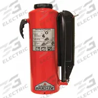 BADGER Fire Extinguisher: 28.5 lb Extinguisher Capacity, 120B:C, Carbon Dioxide (MPN B-30-PK). Key specifications — Brand: BADGER; Construction: Steel Cylinder with Steel Valve.