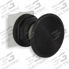 SCHNEIDER Mushroom Head Push Button: Black, 30 mm Mounting Size, Non-Metallic, Momentary (MPN 9001SKR25B). Key specifications — Brand: SCHNEIDER; Action: Momentary; Series: 9001SK; Push Button Material Type: Non-Metallic.