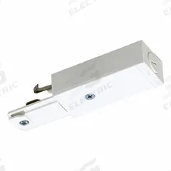 Power Extension Connector: Compatible with Track L, 1 3/16 in Wd, 13/16 in Ht, Black, 1 Circuit (MPN 6046NBK). Key specifications — Compatible with Track Style: L; Voltage: 120V AC; Function: Conduit End Track Continuation Kit; Brand: LIGHTOLIER.