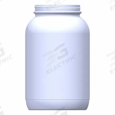 QORPAK Laboratory Jar: HDPE, 128 fl oz, 155 mm Body Dia, 110-400 mm Screw Closure Size - HDPE Lab Jars