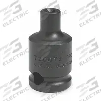 PROTO Impact Socket: 3/8 in Drive Size, Torx, E6 Socket Size, External Torx, Std, Black Oxide (MPN J7206TX). Key specifications — attr1214246: PROTO; attr1214260: Black Oxide.