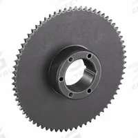 TSUBAKI Sprocket: For 40 Chain, 70 Teeth, 11.145 in Pitch Dia, 11.433 in Outside Dia, Steel (MPN 40Q70). Key specifications — Brand: TSUBAKI; Required Bushing Series: Q1.
