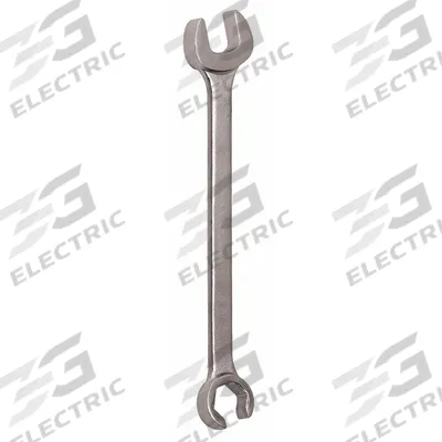 PROTO Flare Nut Wrench: Alloy Steel, Satin, 9/16 in Head Size - SAE, Double End, Standard-Head, 6-Point Flare Nut Wrenches