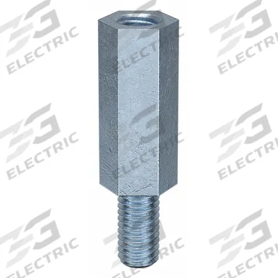 APPROVED VENDOR Standoff: Male x Female, M5x0.80 Thread Sz, 30 mm Lg, Hex, Steel, Zinc-Plated - Steel Male x Female Standoffs