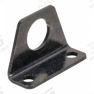 SMC Flange Bracket: Foot Mount Type, Fits 16 mm Bore Dia - Foot Mounting Brackets