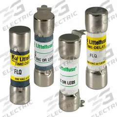 LITTELFUSE Fuse: FLQ Series, Midget, Time-Delay, 150 mA, 500 V AC, 300 V DC, 13/32 in x 1 1/2 in (MPN FLQ.150). Key specifications — Series: FLQ; Brand: LITTELFUSE.