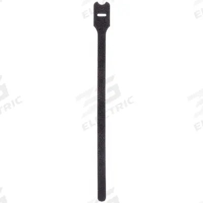 PANDUIT Hook-and-Loop Cable Tie: 12 in Lg, 3.18 in, 0.5 in Wd, Nylon/Polyethylene - Slotted Hook-and-Loop Cable Ties