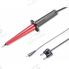 FLUKE Test Probe: CAT I 6000V, Std Probe, 14 in Lg, Black/Red, 6,000 V Max Volt (MPN Fluke-80K-6). Key specifications — Color: Black/Red; Brand: FLUKE.