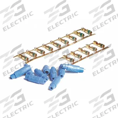 GROTE Wire Terminal Kit: 8 AWG_10 AWG_12 AWG Wire Gauge, Receptacles - Fleet and Vehicle Maintenance