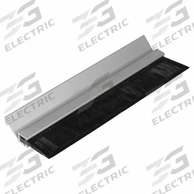 AMERICAN GARAGE DOOR SUPPLY Brush Seal: 45° Angle, Nylon, 1 in Brush Lg - Material Handling
