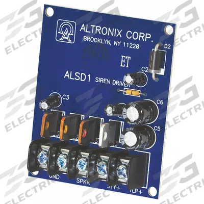 ALTRONIX Siren Driver 6-12VDC 2 Ch Hi Current: Siren Driver - Accessories for Power Supplies