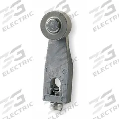 OMRON Limit Switch Lever Arm: Roller Lever, Adj, 2.09 in Arm/Operator Lg - Max (MPN D4AA10). Key specifications — Brand: OMRON; Roller Position: Front; Actuator Style: Rotary Lever Roller.