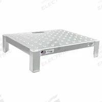 NEW AGE INDUSTRIAL Work Platform: 6 in Platform Ht - Max, 24 in Platform Wd, 20 in Platform Dp, 6 in (MPN 53601). Key specifications — Brand: NEW AGE INDUSTRIAL; Color: Silver.
