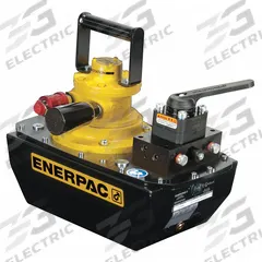 ENERPAC Air Hydraulic Pump: 10,000 psi Max. Op Pressure, 578 cu in Reservoir Capacity, Pendant (MPN ZA4410MX). Key specifications — attr944931: Retract; attr944932: 4-Way; attr995446: Pendant.