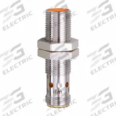 IFM Inductive Cylindrical Proximity Sensor: Built-in Connector, Shielded, 3 Wires, 4 - Pin M12, NPN (MPN IFS262). Key specifications — Brand: IFM; AC Supply Voltage Rating: Not Rated; DC Supply Voltage Rating: 10-30V DC.