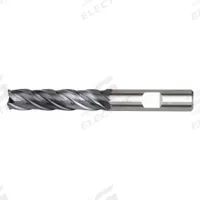 WIDIA HANITA Corner Chamfer End Mill: Carbide, TiAlN Coated, 4 Flute, 6 mm Mill Dia, 32 mm LOC (MPN 471706002LW)