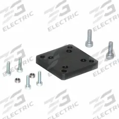 AFAG Connection Plate: Mfr Part # 50572982, M6 Mount Hole Size, Ø9x4 Center Bushing Sizes. Key specifications — attr948518: 50572982; attr1227220: M6; attr1227223: Ø9x4; attr1227224: M6 x 10; attr948531: AFAG.
