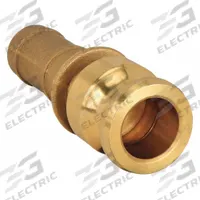 Cam and Groove Adapter: 1 in Coupling Size, 1 in Hose Fitting Size, 4 1/4 in Overall Lg (MPN G100-E-BR). Key specifications — Brand: DIXON VALVE & COUPLING.