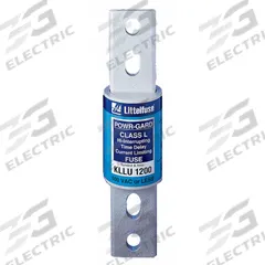 LITTELFUSE Fuse: Class L, KLLU Series, Bolt-On Body, Time-Delay, 1.4 kA, 600 V AC, 300 V DC (MPN KLLU1400X). Key specifications — Brand: LITTELFUSE; Series: KLLU.