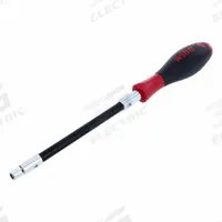 WIHA Nut Driver: Metric, Flex Shaft Nut Driver, 5 mm Hex Size, 5 7/8 in Shank Lg, 150 mm Overall Lg (MPN 37235). Key specifications — attr1214505: WIHA.