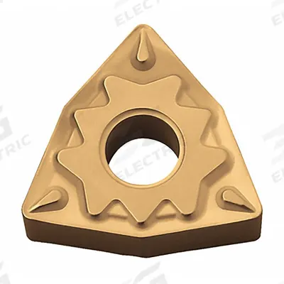 KYOCERA Turning Insert: WNMG432HQ CA530 - Trigon (W) Indexable Turning Inserts