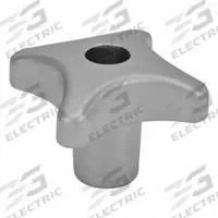 JW WINCO Stainless Steel Hand Knob; Stainless Steel 4-Prong Knob: Stainless Steel, M12 Thread (MPN 6335-NI-63-M12-D). Key specifications — Brand: JW WINCO.