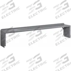 TENNSCO Shelf Riser: 72 in Overall Wd, 10 1/2 in Overall Dp, Gray, Carbon Steel, Steel, 12 in (MPN R-1072). Key specifications — Includes Mounting Hardware: Yes; Color: Gray.