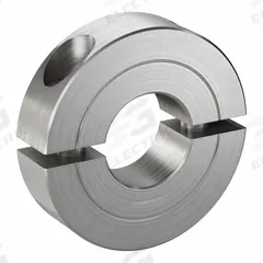 CLIMAX METAL PRODUCTS Shaft Collar: 2-Piece, Inch, Round, Clamp-On, 5/8 in Bore Dia, Stainless Steel (MPN H2C-062-S). Key specifications — attr671628: CLIMAX METAL PRODUCTS.
