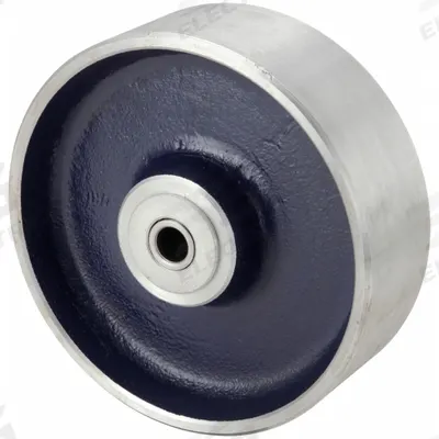 APPROVED VENDOR Caster Wheel: 6 in Wheel Dia., 2 1/2 in Wheel Wd, Steel, 5,000 lb Load Rating - Steel Tread Wheels