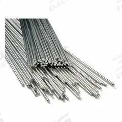 ESAB Welding Rod: Low-Alloy Steel, ER80S-B2, 3/32 in x 36 in, 10 lb, Tigrod ER80S-B2 (MPN 150JF50). Key specifications — Tensile Strength (As Welded): 95 ksi; Yield Strength (As Welded): 81 ksi; Series: TIGROD ER80S-B2; Brand: ESAB.