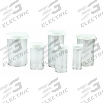 QORPAK Sample Vial: Storage, Polystyrene, 18 mL, White, 20 mm Body Dia, Non-Sterile - Plastic Lab Vials