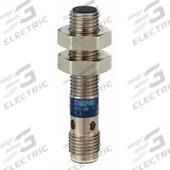 TELEMECANIQUE SENSORS Inductive Cylindrical Proximity Sensor: Built-in Connector, Shielded, 3 Wires (MPN XS108B3NAM8). Key specifications — Brand: TELEMECANIQUE SENSORS; AC Supply Voltage Rating: Not Rated; DC Supply Voltage Rating: 12-24V DC.