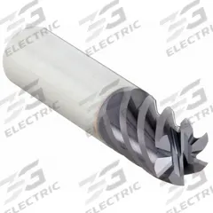 WIDIA HANITA Square End Mill: Carbide, TiCN Coated, 6 Flute, 3/4" Mill Dia, 1-1/2" LOC, 4" OAL (MPN TC4S0719007)
