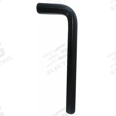 WESTWARD Hex Key: 0 Ball Ends, 1/2 in Tip Size, SAE, Short, Alloy Steel, Black Oxide - L-Shaped Hex Keys